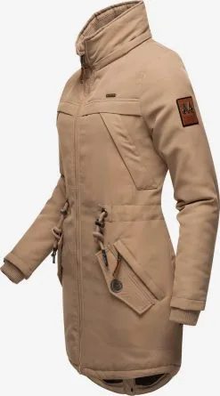 Marikoo Parkas Winterparka Kamii Dames Lichtbruin -Tussen Jas Verkoop 02299ac73815b4a3e7ca99d6a9ef3831