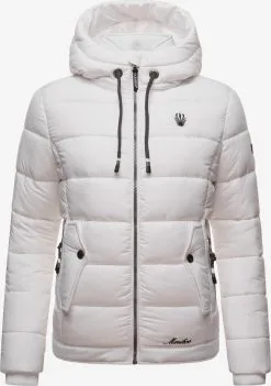Marikoo Winterjassen Winterjas Taisaa Dames Wit -Tussen Jas Verkoop 0384fcf52c0e03267ffeff1a5db15786