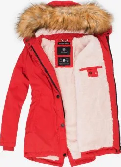 Marikoo Parkas Winterparka Akira Dames Rood 7 Marikoo Parkas Winterparka Akira Dames Rood -Tussen Jas Verkoop 0f8e52d918f12966115174aa8380bdbc