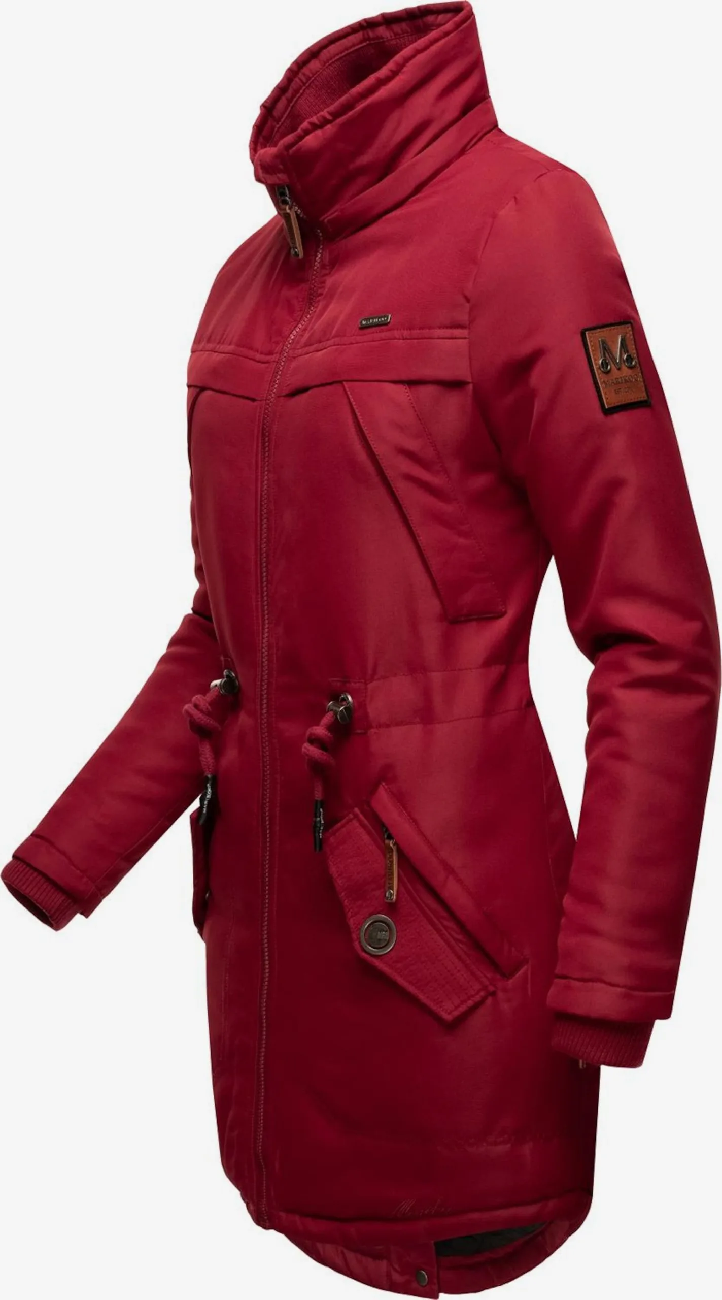 Marikoo Parkas Winterparka Kamii Dames Bordeaux 4 Marikoo Parkas Winterparka Kamii Dames Bordeaux - Afbeelding 4