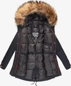 Marikoo Parkas Winterparka Dames Nachtblauw 10 Marikoo Parkas Winterparka Dames Nachtblauw -Tussen Jas Verkoop 14dd52b4c55cc540077731e699e0196f
