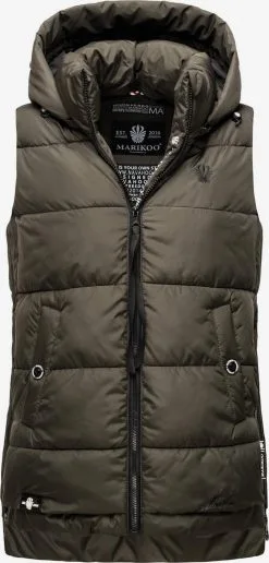 Marikoo Bodywarmers Bodywarmer Zarinaa Dames Antraciet