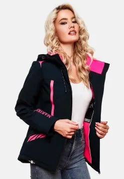 Marikoo Winterjassen Winterjas Dames Navy -Tussen Jas Verkoop 1b9b8beb108a9f43e762c6015445db0d