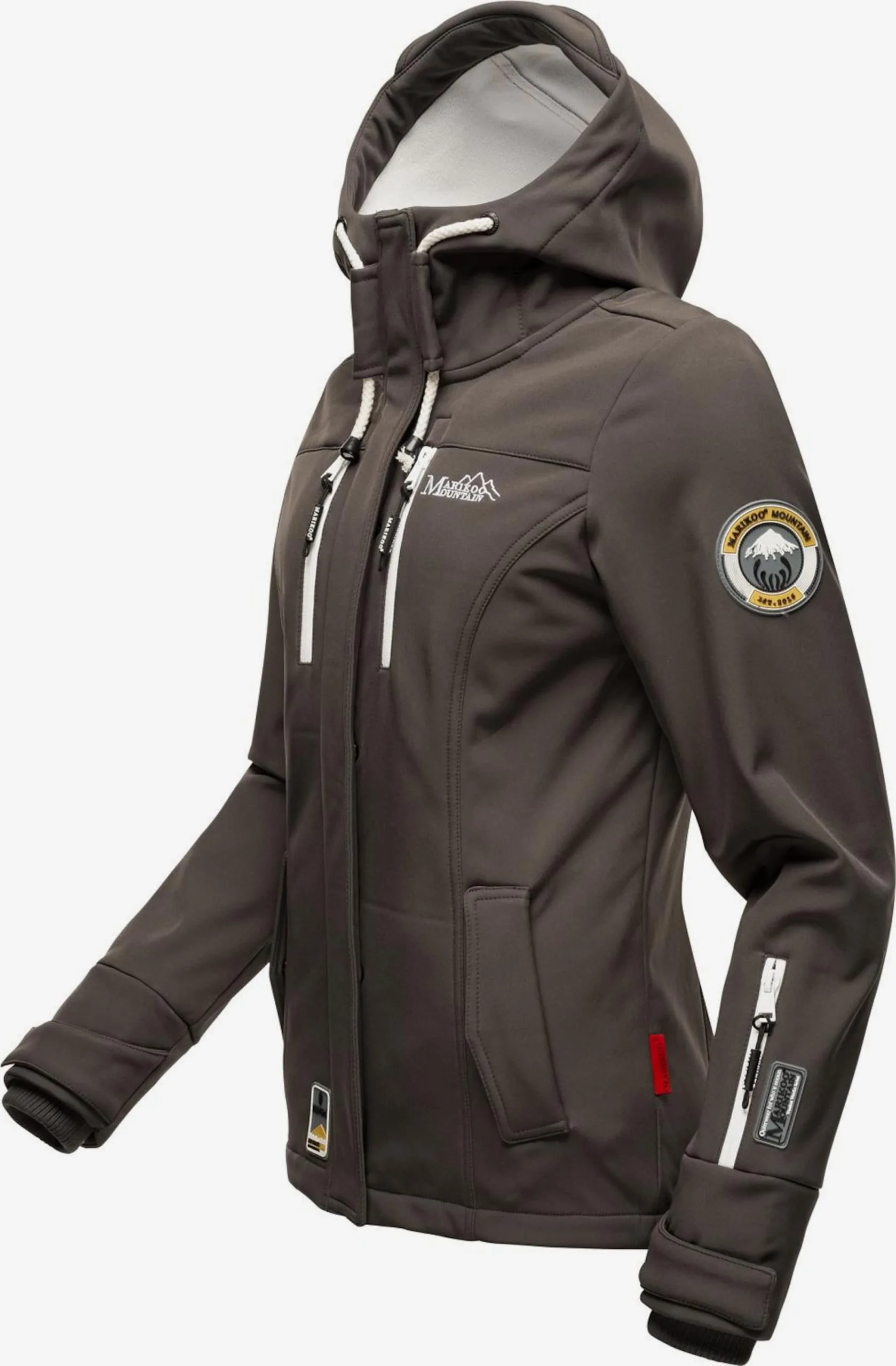 Marikoo Tussenjassen Tussenjas Kleine Zicke Dames Antraciet 3 Marikoo Tussenjassen Tussenjas Kleine Zicke Dames Antraciet - Afbeelding 3