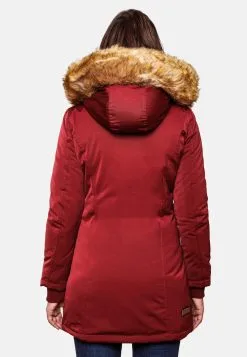 Marikoo Parkas Winterparka Karmaa Dames Rood / Bloedrood -Tussen Jas Verkoop 1cbcae712f97ff2e3dbb58df28d4f7da