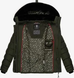 Marikoo Winterjassen Winterjas Qesraa Dames Kaki 11 Marikoo Winterjassen Winterjas Qesraa Dames Kaki -Tussen Jas Verkoop 1cf39076b96385355bc176b874869aed