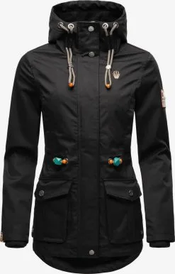 Marikoo Tussenjassen Tussenjas Babetaa Dames Zwart