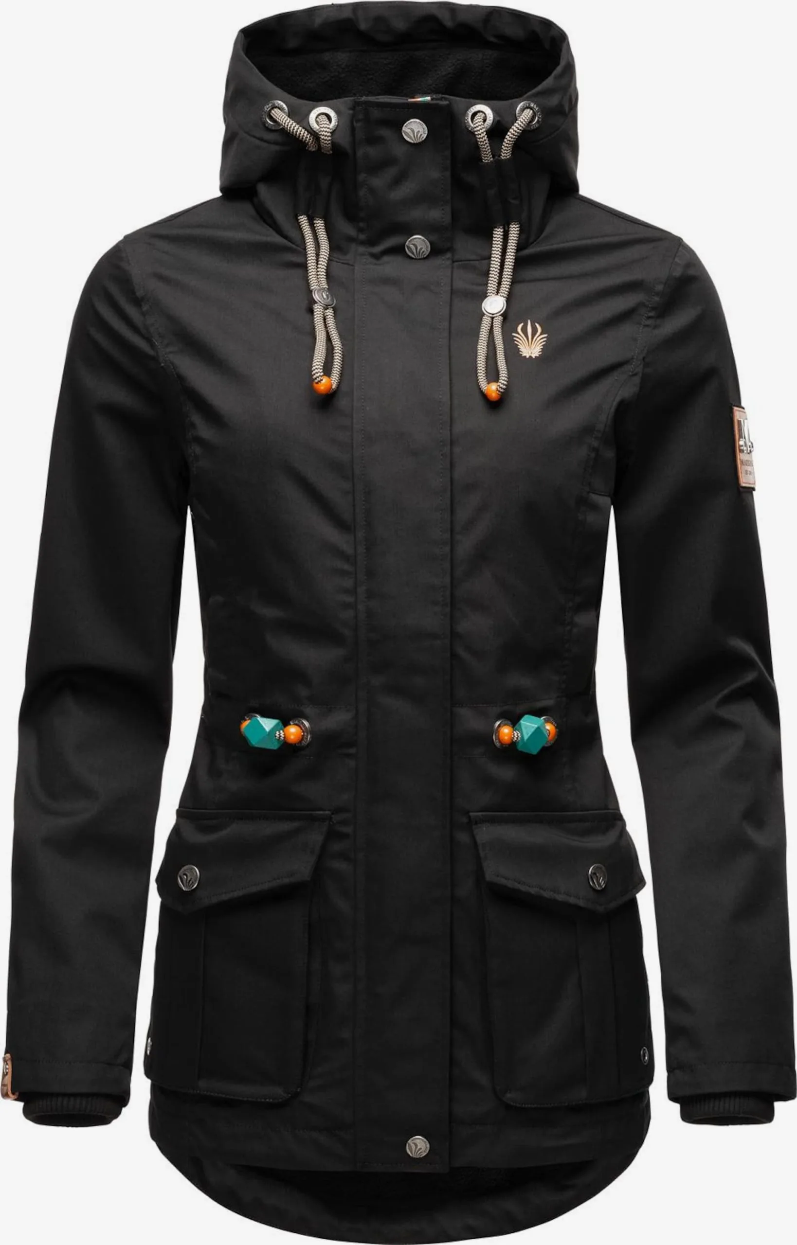 Marikoo Tussenjassen Tussenjas Babetaa Dames Zwart 1 Marikoo Tussenjassen Tussenjas Babetaa Dames Zwart