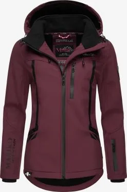 Marikoo Winterjassen Winterjas Dames Bordeaux