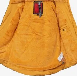 Marikoo Winterjassen Winterjas Amber Dames Goudgeel -Tussen Jas Verkoop 214b5f0895576c012faf2cee1c01e18e