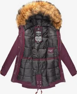 Marikoo Parkas Winterparka Dames Wijnrood 10 Marikoo Parkas Winterparka Dames Wijnrood -Tussen Jas Verkoop 22ed02a0e35d623fb3c8abc5871b7e7c