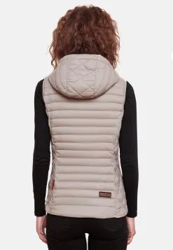 Marikoo Bodywarmers Bodywarmer Hasenpfote Dames Lichtgrijs -Tussen Jas Verkoop 231f6dfe328f025874b356577f458abe