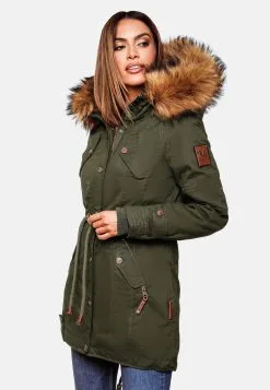 Marikoo Parkas Winterparka Dames Kaki 15 Marikoo Parkas Winterparka Dames Kaki -Tussen Jas Verkoop 24ef226f96a4cbd479037011ddf9ec69