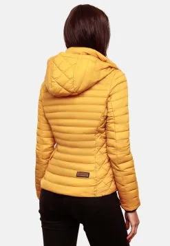 Marikoo Tussenjassen Tussenjas Samtpfote Dames Mosterd -Tussen Jas Verkoop 285bc5d1a46f4c9b0e9354a9f1d184a0