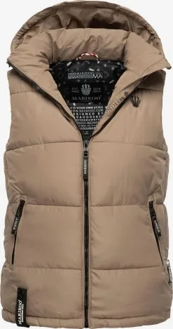 Marikoo Bodywarmers Bodywarmer Eisflöckchen Dames Bruin -Tussen Jas Verkoop 2dbf25adc1566de34ff23c36e9dc54d9