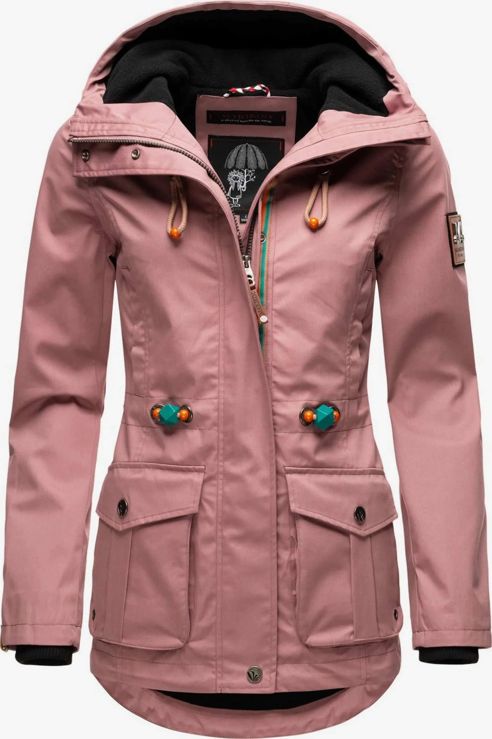 Marikoo Tussenjassen Tussenjas Babetaa Dames Oudroze 2 Marikoo Tussenjassen Tussenjas Babetaa Dames Oudroze - Afbeelding 2