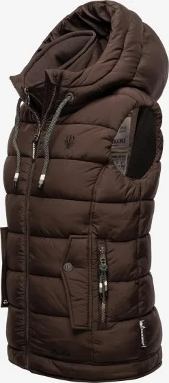 Marikoo Bodywarmers Bodywarmer Taisaa Dames Donkerbruin -Tussen Jas Verkoop 3308b073a7de09ff72c3fe96bffe2599