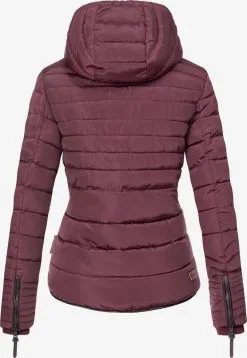 Marikoo Winterjassen Winterjas Amber Dames Wijnrood -Tussen Jas Verkoop 330c984c4fab68cc44a3c0c346e84799