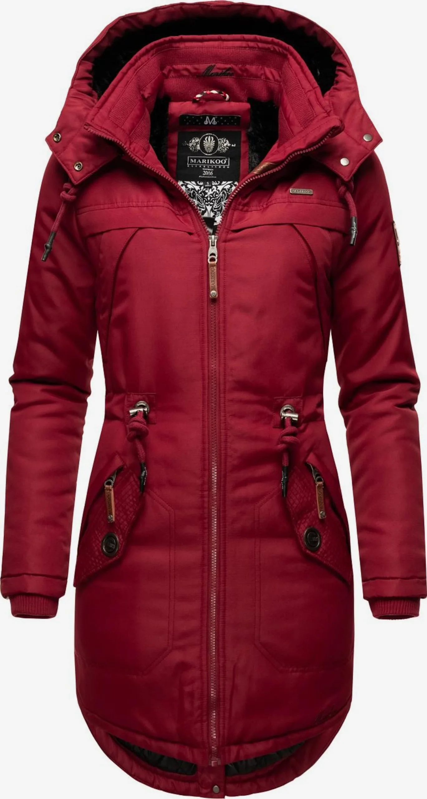 Marikoo Parkas Winterparka Kamii Dames Bordeaux 1 Marikoo Parkas Winterparka Kamii Dames Bordeaux