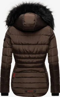 Marikoo Winterjassen Winterjas Lotusblüte Dames Bruin -Tussen Jas Verkoop 346e8aacc87ec33eb026300adc0d3c27