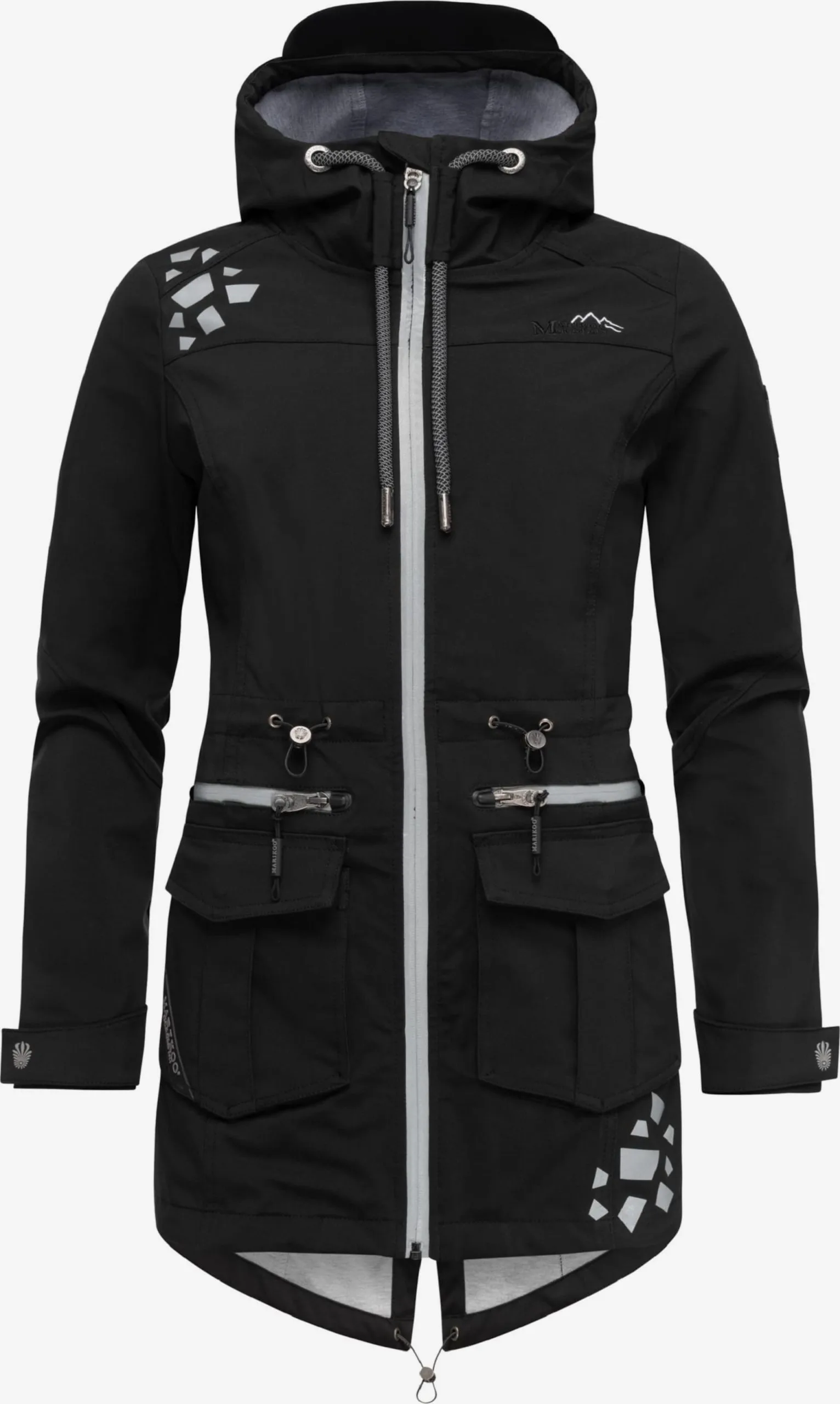 Marikoo Outdoor Jassen Functionele Jas Ulissaa Dames Zwart 1 Marikoo Outdoor Jassen Functionele Jas Ulissaa Dames Zwart