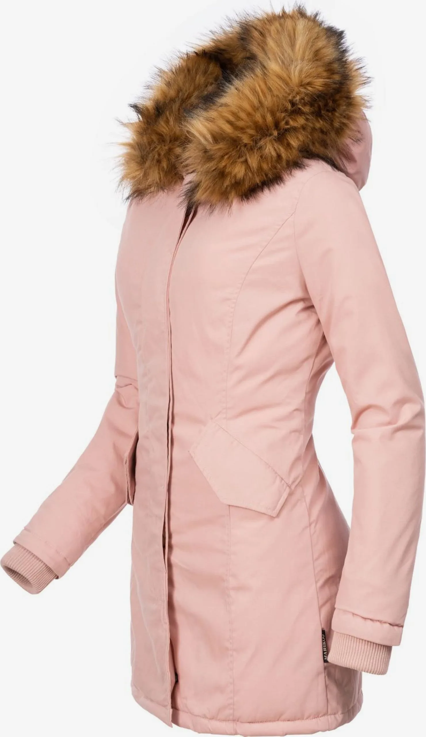 Marikoo Parkas Winterparka Karmaa Dames Lichtroze 2 Marikoo Parkas Winterparka Karmaa Dames Lichtroze - Afbeelding 2