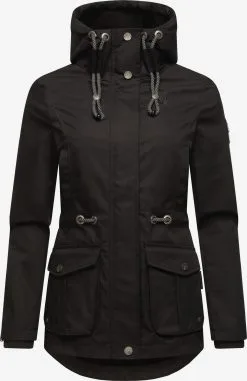 Marikoo Parkas Tussenparka Babetaa Dames Zwart