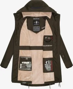 Marikoo Parkas Tussenparka Dames Olijfgroen -Tussen Jas Verkoop 3d966f470f211fcbb1efc470dcfde18d