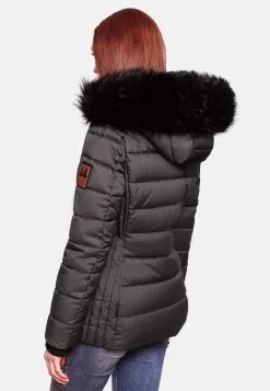 Marikoo Winterjassen Winterjas Unique Dames Antraciet -Tussen Jas Verkoop 3dacb834a3b2e8bbd2e8dfec2bd83e5f