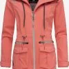 Marikoo Outdoor Jassen Functionele Jas Ulissaa Dames Koraal
