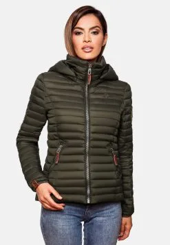 Marikoo Tussenjassen Tussenjas Löwenbaby Dames Olijfgroen 12 Marikoo Tussenjassen Tussenjas Löwenbaby Dames Olijfgroen -Tussen Jas Verkoop 4033f5772a8bc723bd7b7eacb82df513