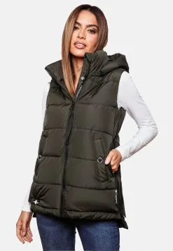 Marikoo Bodywarmers Bodywarmer Zarinaa Dames Donkergroen 13 Marikoo Bodywarmers Bodywarmer Zarinaa Dames Donkergroen -Tussen Jas Verkoop 4040775e3a6524a392e243880631d737