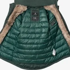 Marikoo Parkas Winterparka Grinsekatze Dames Donkergroen 12 Marikoo Parkas Winterparka Grinsekatze Dames Donkergroen -Tussen Jas Verkoop 410e67d6c19e24da5411a4ff885fcfef