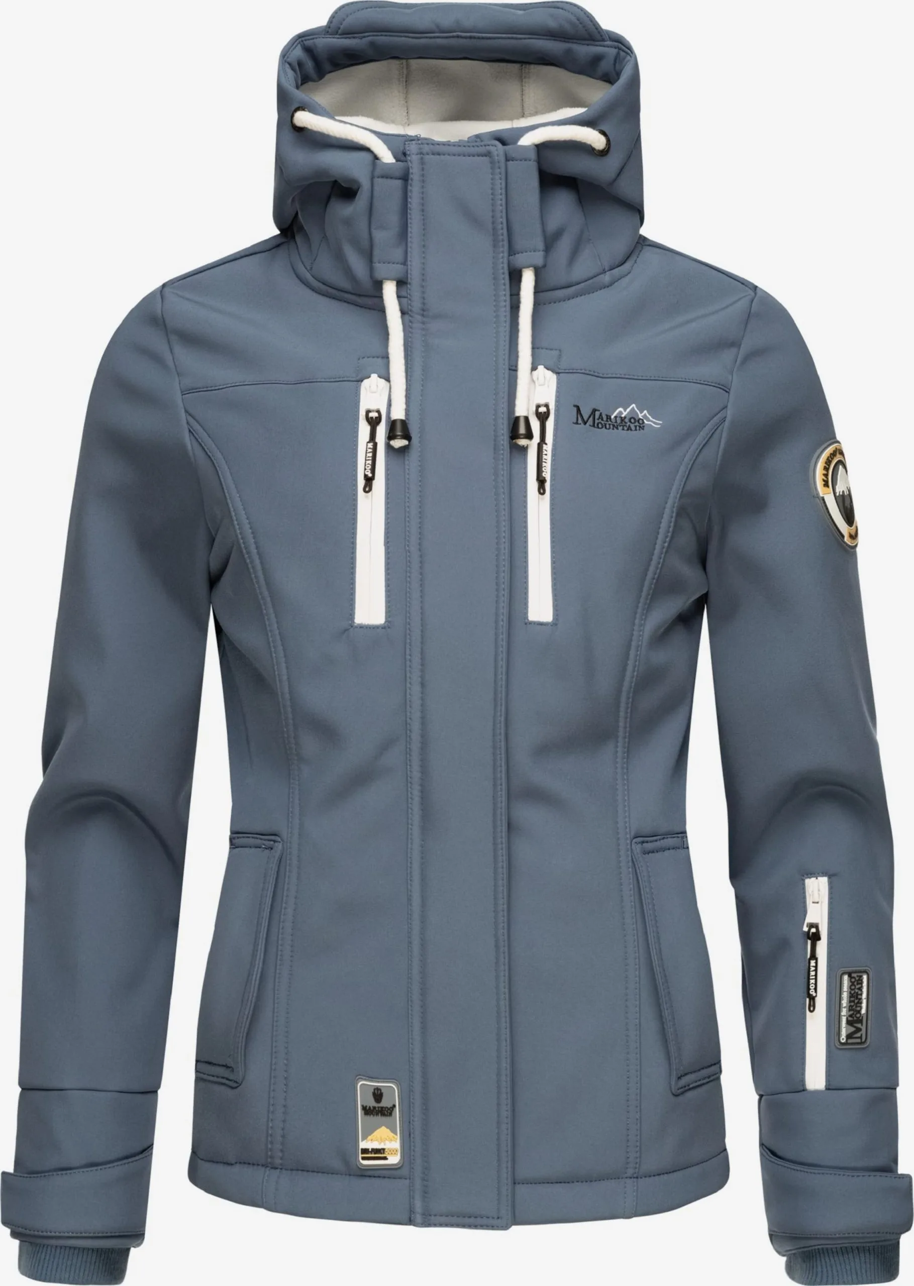 Marikoo Tussenjassen Tussenjas Kleinezicke Dames Duifblauw 1 Marikoo Tussenjassen Tussenjas Kleinezicke Dames Duifblauw