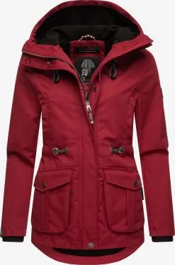 Marikoo Parkas Tussenparka Babetaa Dames Bloedrood -Tussen Jas Verkoop 413cc121425ddd8b28e8074137238bd9