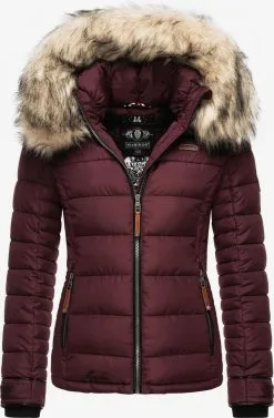 Tussen Jas Verkoop 25 Marikoo Winterjassen Winterjas Lerikaa Dames Bordeaux