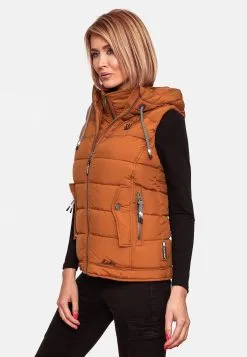 Marikoo Bodywarmers Bodywarmer Taisaa Dames Karamel -Tussen Jas Verkoop 45cf36b3d4e651b7fb00b702a318bfce