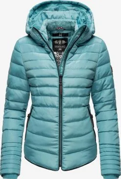 Tussen Jas Verkoop 27 Marikoo Winterjassen Winterjas Amber Dames Blauw