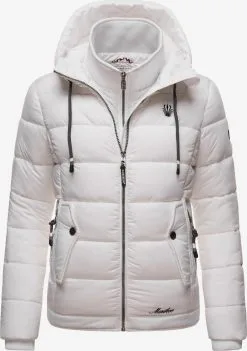 Marikoo Winterjassen Winterjas Taisaa Dames Wit