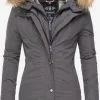 Marikoo Parkas Winterparka Akira Dames Antraciet