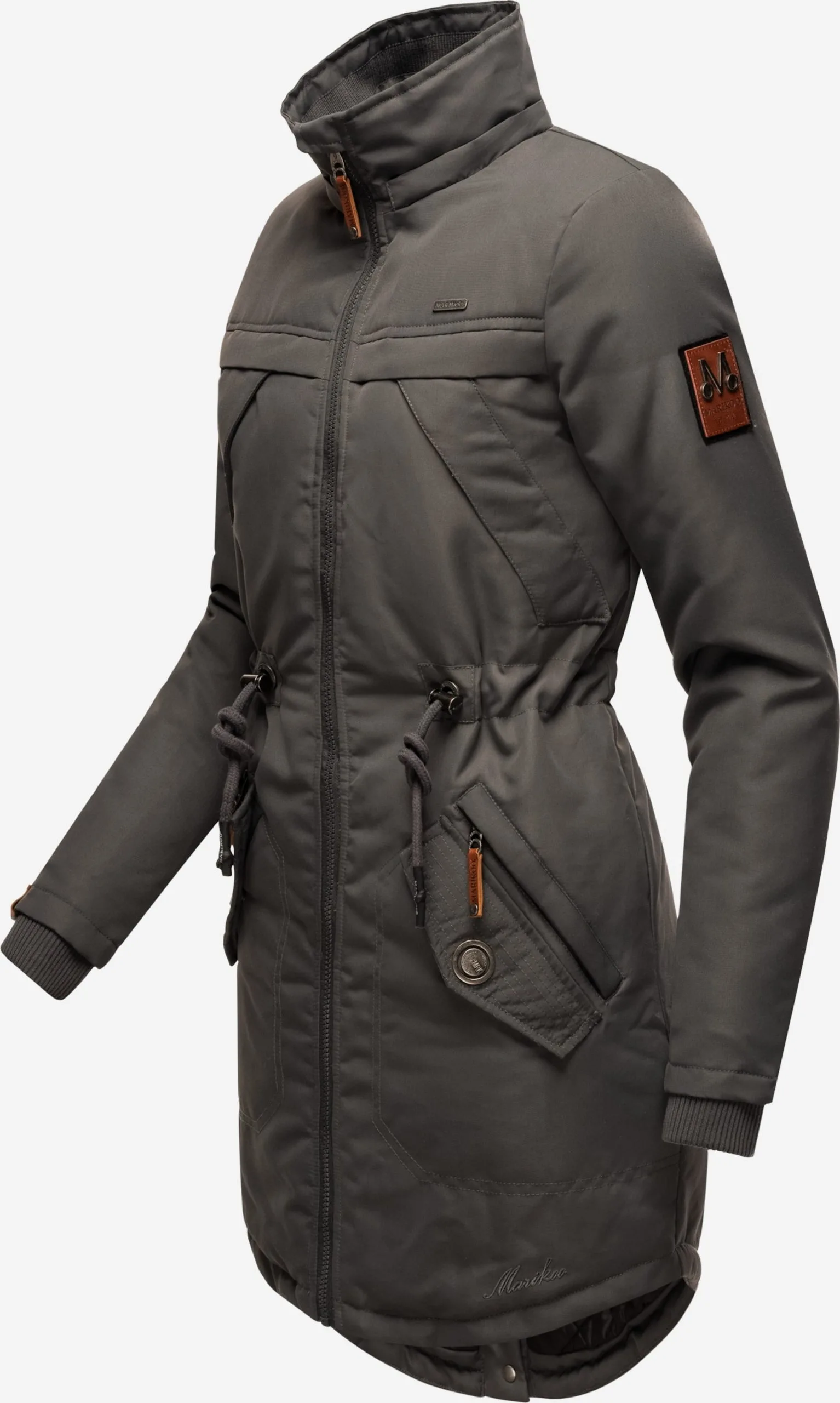 Marikoo Parkas Winterparka Kamii Dames Grijs 4 Marikoo Parkas Winterparka Kamii Dames Grijs - Afbeelding 4