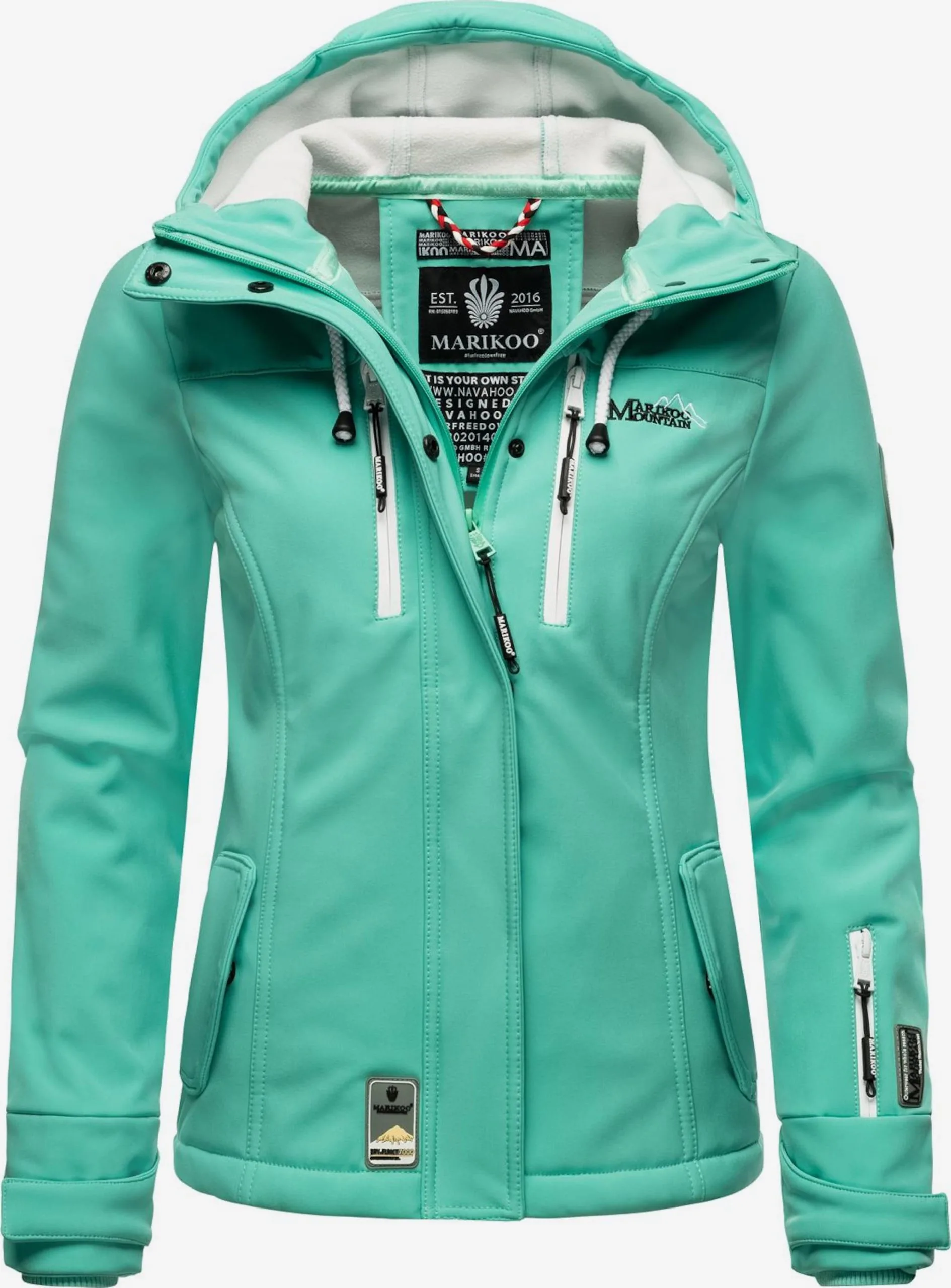 Marikoo Tussenjassen Tussenjas Kleine Zicke Dames Jade Groen 2 Marikoo Tussenjassen Tussenjas Kleine Zicke Dames Jade Groen - Afbeelding 2