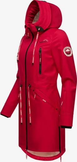 Marikoo Parkas Tussenparka Dames Cranberry -Tussen Jas Verkoop 51fa72415be6a9b5e7e550bbecaa94e6