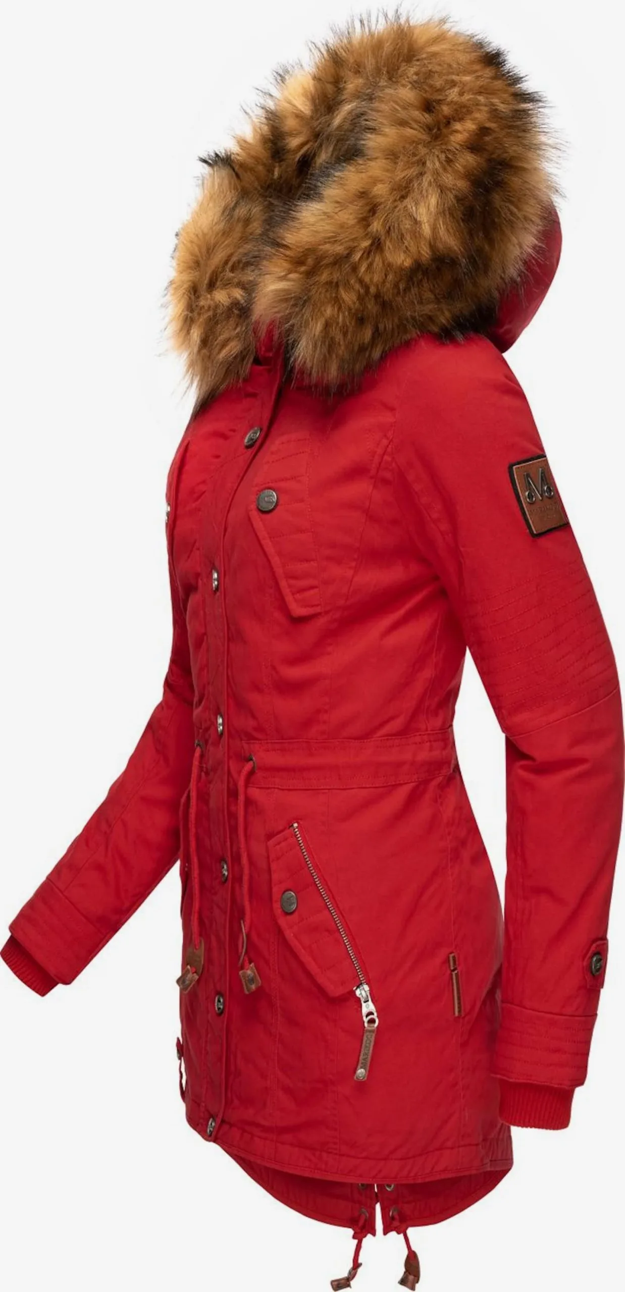 Marikoo Parkas Winterparka La Viva Dames Lichtrood 2 Marikoo Parkas Winterparka La Viva Dames Lichtrood - Afbeelding 2