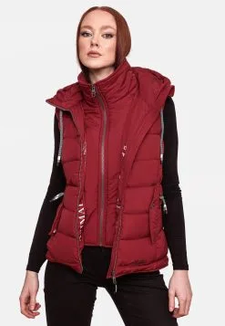 Marikoo Bodywarmers Bodywarmer Taisaa Dames Rood 16 Marikoo Bodywarmers Bodywarmer Taisaa Dames Rood -Tussen Jas Verkoop 5749f0cd79c5aaa3b9df2b37685d4314