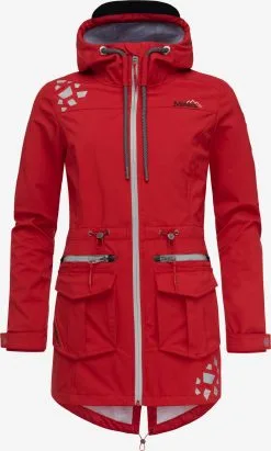Marikoo Outdoor Jassen Functionele Jas Ulissaa Dames Rood -Tussen Jas Verkoop 57d6713243ca4ffdf4a51530a7de389c