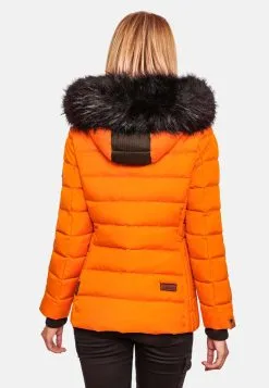 Marikoo Winterjassen Winterjas Unique Dames Oranje -Tussen Jas Verkoop 5c81dcc7dad3bd61db0e9473ae645c71