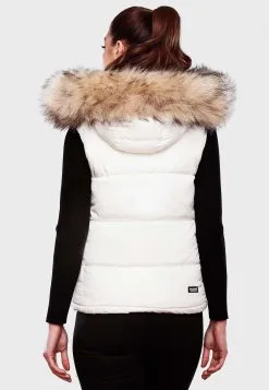 Marikoo Bodywarmers Bodywarmer Eisflöckchen Dames Offwhite -Tussen Jas Verkoop 5e9d56df2941a63a9fcd096f9e512729