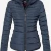 Marikoo Winterjassen Winterjas Amber Dames Navy