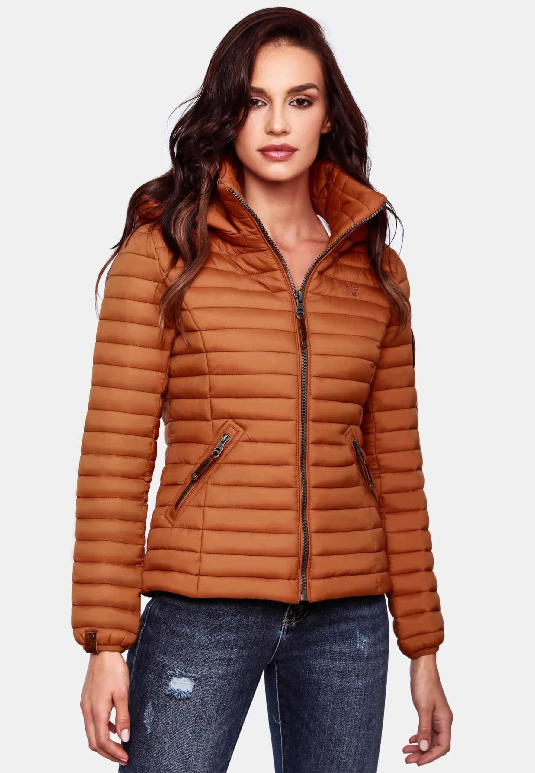 Marikoo Tussenjassen Tussenjas Löwenbaby Dames Roestbruin 5 Marikoo Tussenjassen Tussenjas Löwenbaby Dames Roestbruin - Afbeelding 5